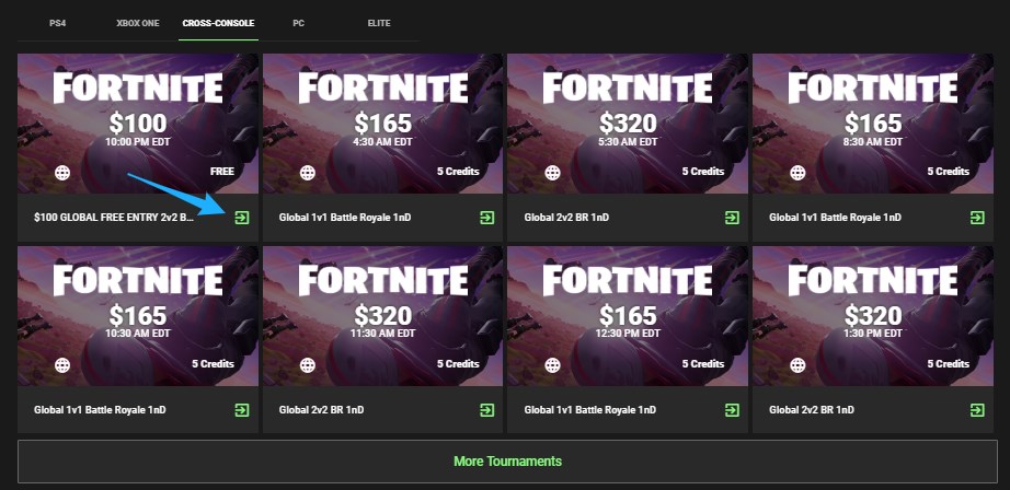 Free Entry Fortnite Tournaments Fortnite Battle Royale Tournaments Ps4 Xb1 Checkmate Gaming